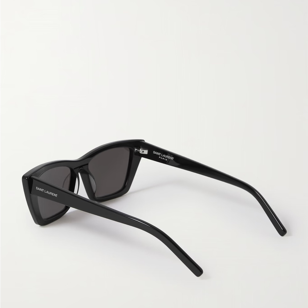 Saint Laurent Mica cat-eye acetate sunglasses - Picture 2 of 8